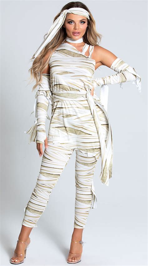 Who S Your Mummy Costume Mummy Wrapped Bandage Costume