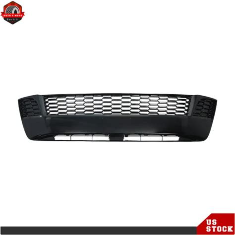Front Bumper Lower Grille Gloss Black Mesh Grill For Toyota Sienna Se