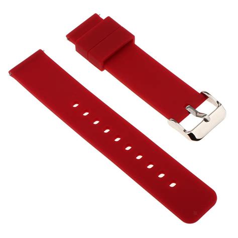 Durable Silicone Watch Bands Soft Rubber Watch Strap For Smart Watch