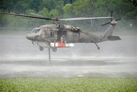 New York Army National Guard Aviators Train On Firehawk Helicopter