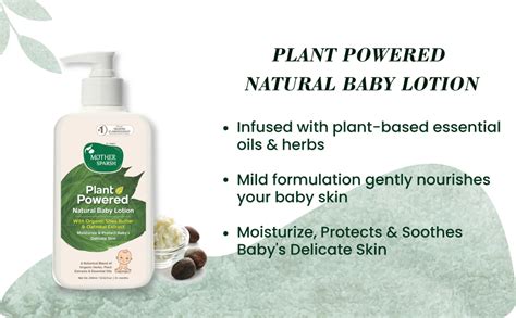 Amazon In Buy Mother Sparsh Plant Powered Natural Baby Lotion Ml
