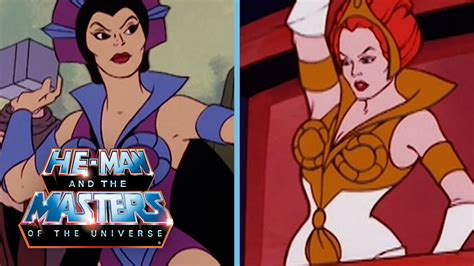 Evil Lyn Vs Teela He Man Official Masters Of The Universe Official Youtube