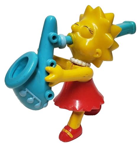 Subway Toys The Simpsons Lisa Simpson Playing The Saxophone Nip