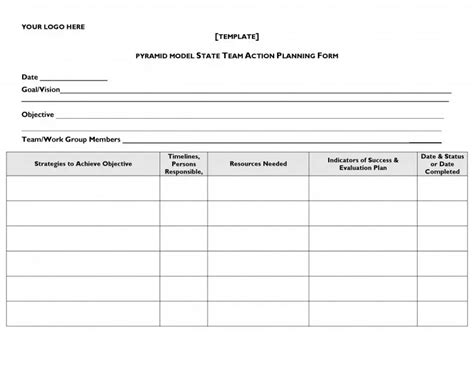Top 10 Free Action Plan Templates Word Excel Templates