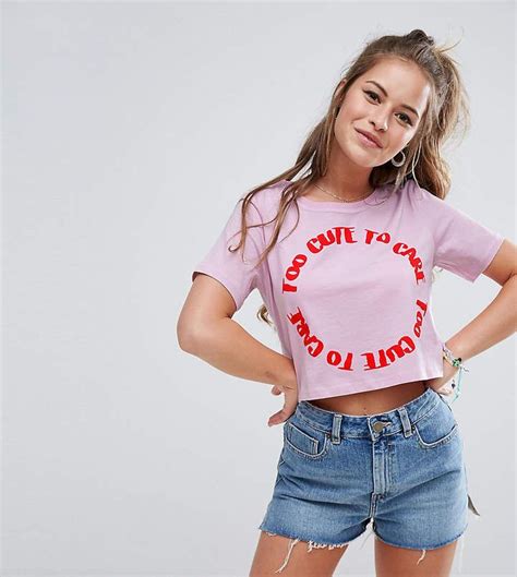 Asos Petite Asos Petite T Shirt With Cute Print
