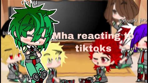 Mha Reacting To Tiktoks Part1 Todomomo Kiribaku Kamijirou Izuocha