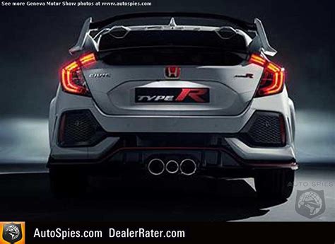 Gims2017 Leaked The All New Honda Civic Type R Makes An Appearance