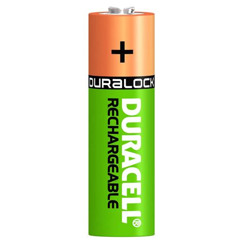 4x Duracell Plus AA Double A 1300mAh Rechargeable Battery Batteries