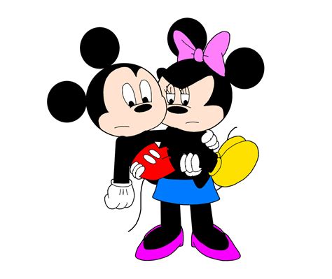 Minnie Carrying Mickey By Mega Shonen One 64 On Deviantart