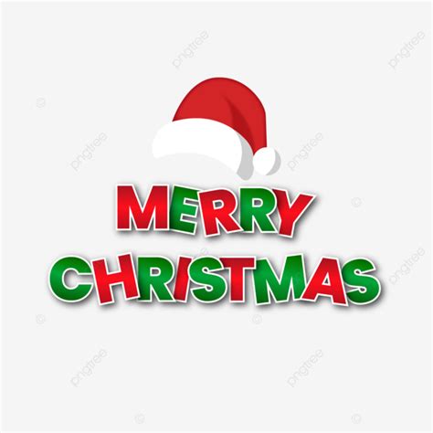 메리 크리스마스 텍스트 효과 크리스마스 메리 크리스마스 타이포그래피 PNG 일러스트 및 벡터 에 대한 무료 다운로드
