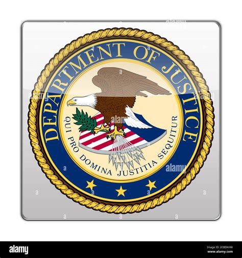 Department Of Justice Logo Hi Res Stock Photography And Images Alamy