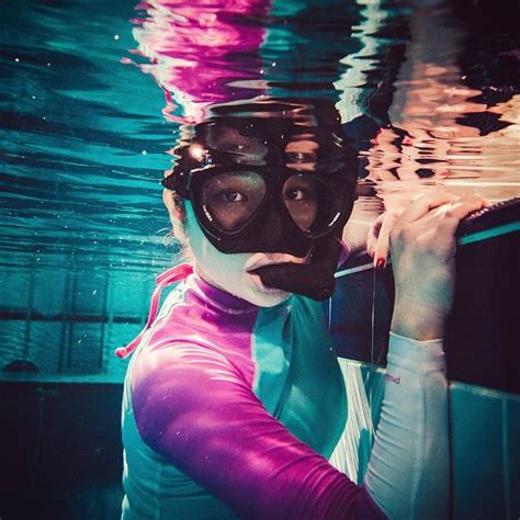 Underwater Fun Scuba Girl Diving