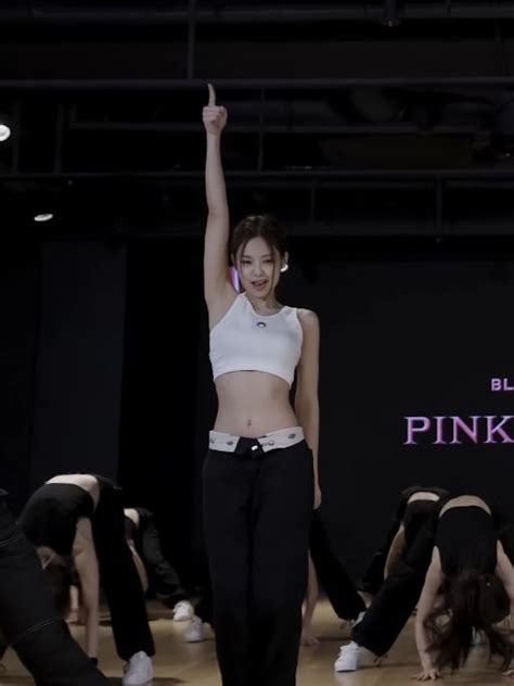 220824 jennie pink venom in 2022 dance practice black pink blackpink