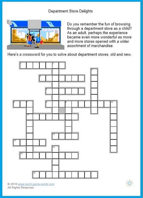 Printable Easy Crosswords With Answers Word Puzzles For Kids