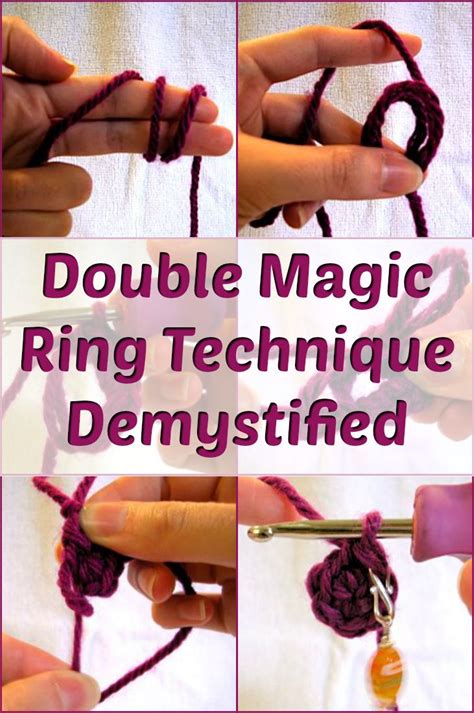 Double Magic Ring Quick And Easy Crochet Tutorial Interweave Magic