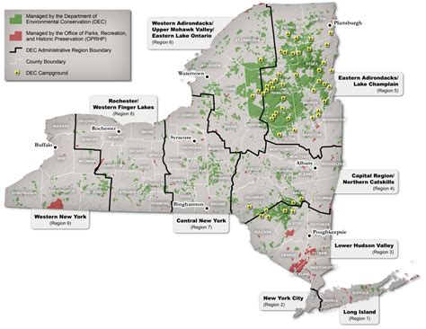 Full List Of State Lands You Can Visit Nys Dept Of Environmental