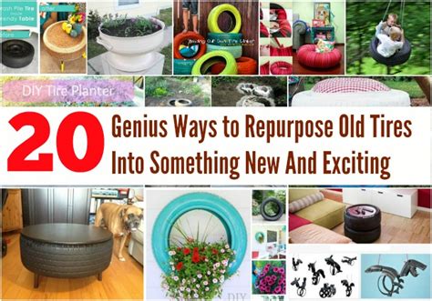 And made into other tire product, or other stuff. 20 Genius Ways to Repurpose Old Tires Into Something New And Exciting - DIY & Crafts