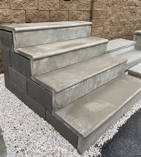 A Roman Steps Custom Precast Concrete Stair Treads Wi