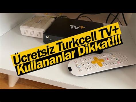 Cretsiz Turkcell Tv Plus Kullananlar Dikkat Faturan Za Ek Cretler