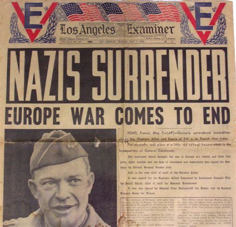 History Sisco — On This Day In History May 7 1945 Nazi Germany