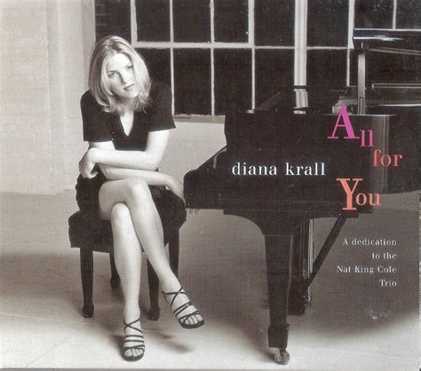 diana krall all for you a dedication to the nat king cole trio 1996 digipak cd discogs