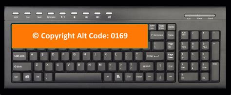 Copyright Symbol Alt Code © On Keyboard Copy And Paste Software