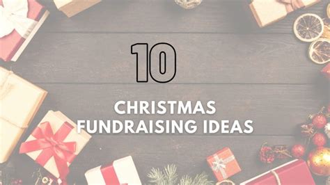 Christmas Fundraising Ideas 10 Ways To Raise Money For Your Charity