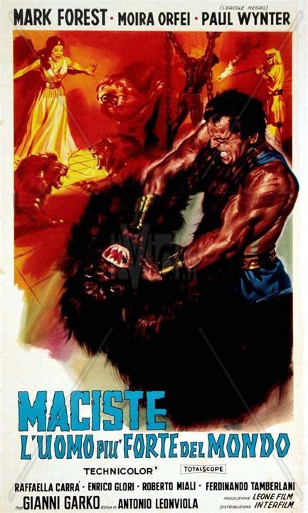 Review by leo schiller ★★★ note: Poster zum Maciste und die Königin der Nacht - Bild 1 auf ...