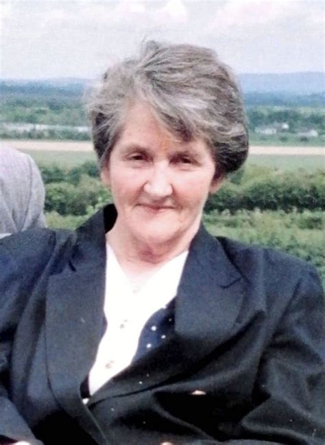 Kildare Nationalist — The Death Has Occurred Of Mollie Mary Condon Née O Brien Coill Dubh