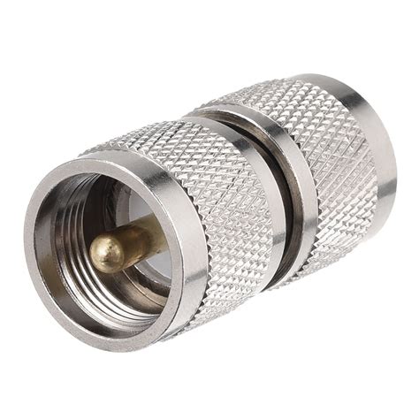 N Male To Uhf M Straight Brass Rf Coaxial Adapter Connector 1pcs