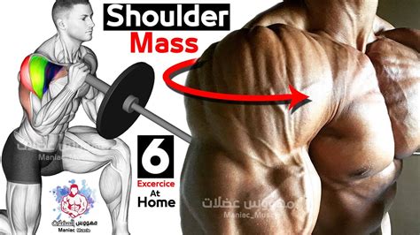 Superior 6 Shoulder Workout For Mass At Home Youtube