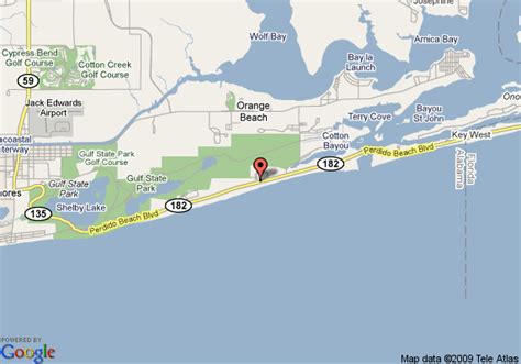 32 Map Of Alabama Beaches Maps Database Source