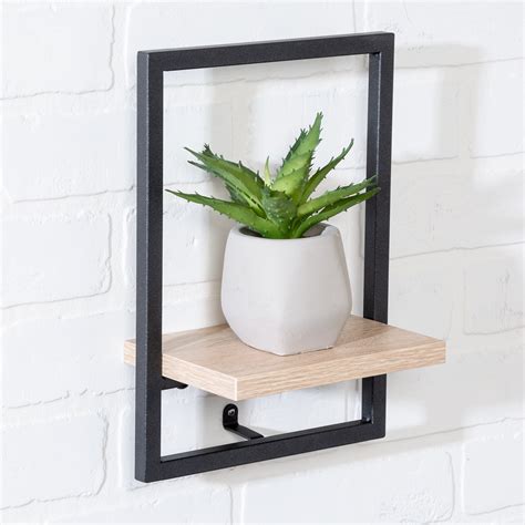 Small Vertical Floating Wall Shelf