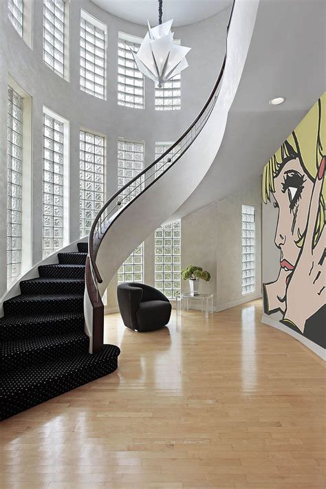 2 round photo key fobs. Brand New Wall for Your Apartment | Stairs design, Stairs ...