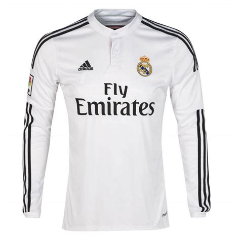 Shop the hottest real madrid football kits and shirts to make your excitement clear this football season. Adidas Real Madrid Home '14-'15 Long Sleeve Soccer Jersey ...