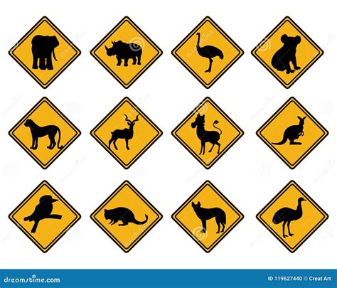 Wildlife Road Signs
