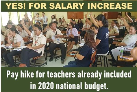 Pay Hike For Teachers Already Included In National Budget Deped Tambayan