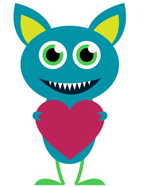 Valentine Clipart Monsters 10 Free Cliparts Download Images On