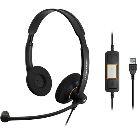 Epos I Sennheiser Impact Sc 60 Usb Ml Headset On Ear Wired Usb