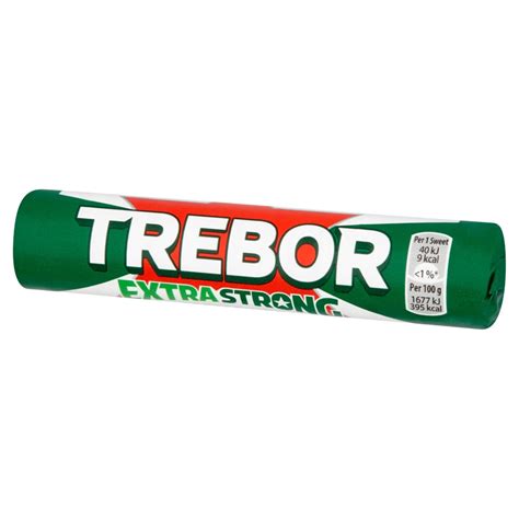 Trebor Extra Strong Mints Original 42g Wilko