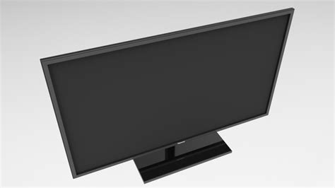 A 39 Flat Screen Tv Download Free 3d Model By Charlied Cad Crowd