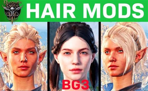 Baldurs Gate 3 Best Cosmetic Mods Top 12 Beautiful Characters
