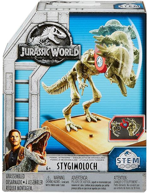 Jurassic World Fossil Striker Stygimoloch Action Figure Mattel Toywiz