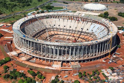 Construction Estádio Nacional De Brasília Estádio Mané Garrincha