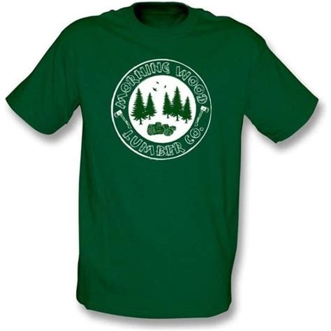 Morning Wood Lumber Co T Shirt