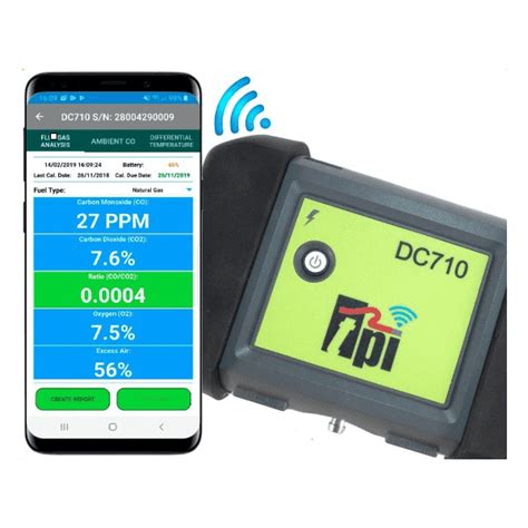 TPI DC710 Flue Gas Analyser