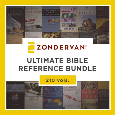 Zondervan Ultimate Bible Reference Bundle 210 Vols Logos Bible