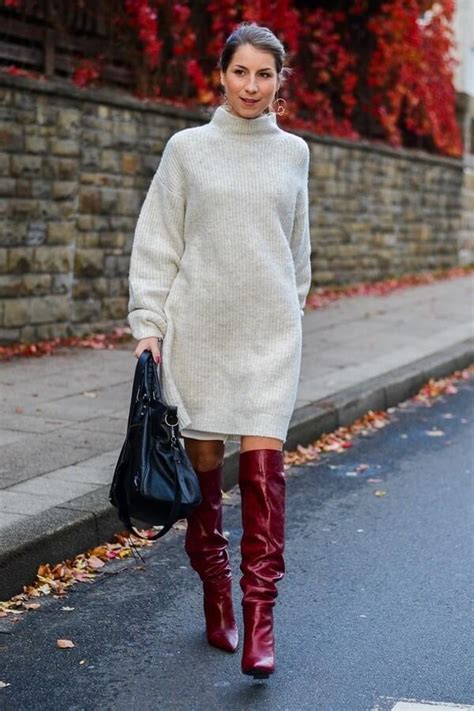 Thigh High Boots 30 Dresses To Pair With Them Fabulyst