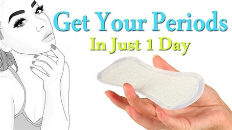 How To Get Your First Period In Minutes