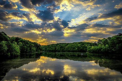 Lake Norwood Sunrise One Photograph By Dave Melear Fine Art America